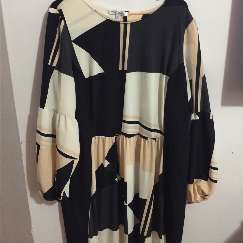 Black & Cream dress